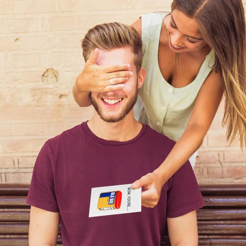 Vista 6 de Divertida tarjeta de cumpleaños para hombres o mujeres, para novio, novia, novio, novia, novio, marido, esposa, hermana, hermano, etc. para él