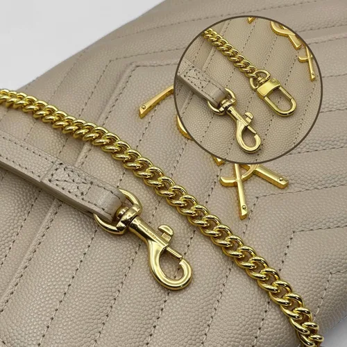 Vista 4 de Conversion Kit compatible with Monogram Clutch, Insert with 120cm - 47" inches Premium Gold Chain, Wristlet Insert Wallet on Chain (Lime)