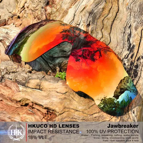 Vista 2 de HKUCO - Lentes de repuesto para gafas de sol Oakley Jawbreaker