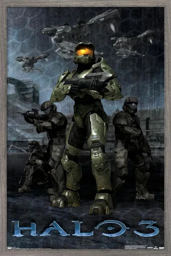 Vista 9 de Trends International Halo 3 - Póster de pared Master Chief, 14.725 x 22.375 pulgadas, versión premium sin marco