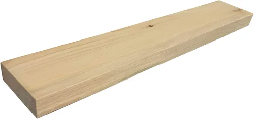 Vista 16 de joelsantiques Estantes flotantes de madera de 18 pulgadas para pared, 18 x Beige