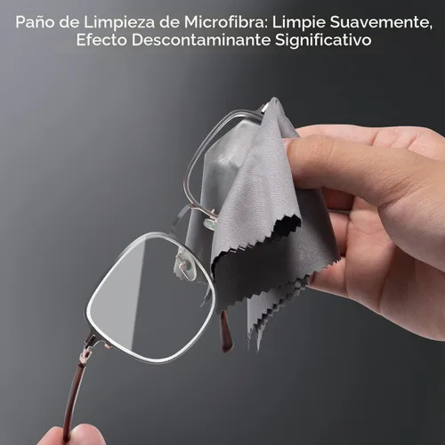 Vista 3 de K&F CONCEPT Paño de limpieza de lentes de microfibra X6,Limpieza de alta