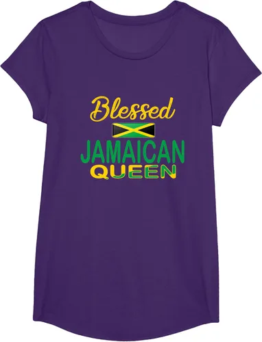 Vista 14 de Blessed Jamaicana Queen Jamaicana para mujer Jamaicana, Negro