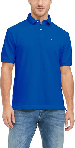 Vista 52 de Tommy Hilfiger Polo de piqué de algodón de manga corta para hombre en ajuste regular