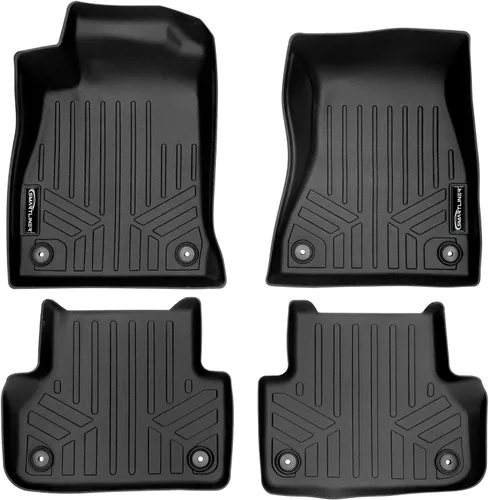 Vista 36 de MAXLINER Juego de alfombrillas de piso y forros de primera fila para Audi A4 / S4 Sedan / A4 Allroad 2017-2025