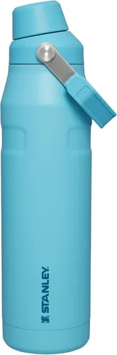 Vista 58 de STANLEY IceFlow Botella de agua de flujo rápido de 24 onzas Tapa con boquilla inclinada Ligera y a prueba de fugas para viajes y deportes Polar