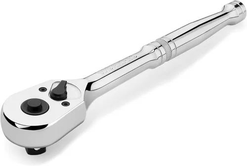 Vista 10 de WORKPRO - Trinquete de accionamiento de 1/2 pulgada, llave reversible de liberación rápida Mango de 72 dientes, aleación de cromo, cabeza Cr-Mo
