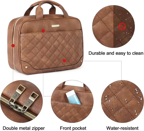 Vista 8 de CLUCI Neceser + bolsa de fin de semana para mujer