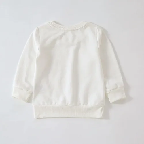 Vista 2 de PATPAT Sudadera de manga larga con cuello redondo para bebé niño