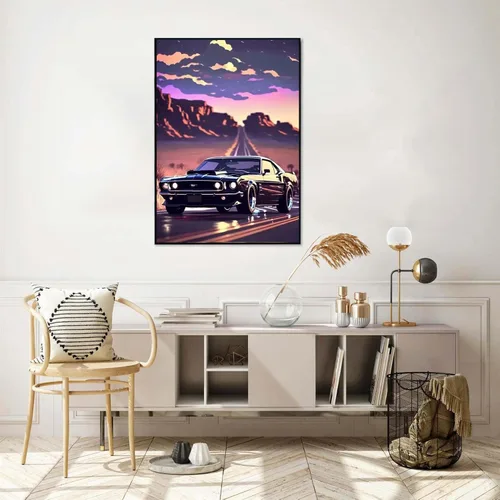 Vista 3 de Euibziy Diaomnd Kits de Pintura de Diamantes para Adultos DIY 5D Redondo Taladro Completo Coche Arte de Diamantes Pintura de Diamantes para Adultos