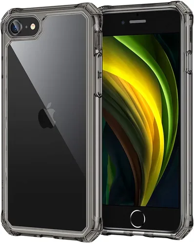 Vista 11 de ESR Funda para iPhone SE (2022), iPhone SE (2020) e iPhone 8, Protección de Grado Militar, Esquinas que Absorben los Golpes, Parte Trasera