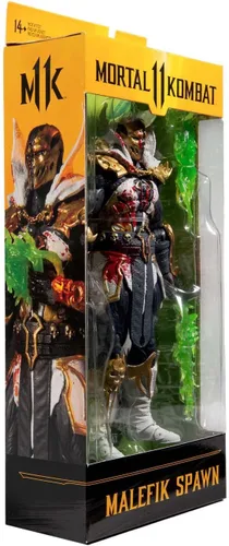 Vista 11 de McFarlane Toys Mortal Kombat Malefik Spawn - Figura de acción de 7 pulgadas con accesorios