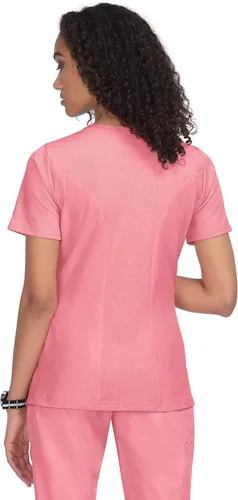Vista 2 de Gretchen Top Heather Soft Pink Heather Soft Pink M, Rosado