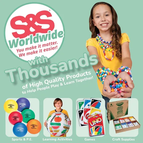 Vista 2 de S&S Worldwide Placa maestra de bingo para bolas de bingo de hasta 7/8 pulgadas. Tablero de plástico de dos piezas que se encaja. Bolas de bingo