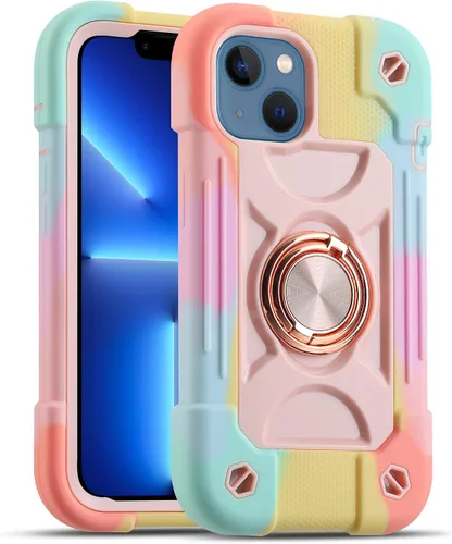 Vista 68 de MARKILL Compatible con iPhone Se3/iPhone Se2, Funda para iPhone 6/6S, Funda para iPhone 7/iPhone 8 de 4.7 Pulgadas con Soporte Anular, Funda