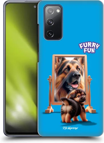 Vista 17 de Head Case Designs P.D. Moreno Cat WC Furry Fun Artwork - Carcasa rígida con licencia oficial compatible con Samsung Galaxy S20 FE / 5G WC para gatos