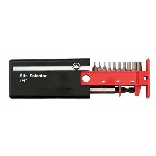 Vista 3 de Wiha Selector de bits Torx (T5-T30) y juego de selectores de bits hexagonales