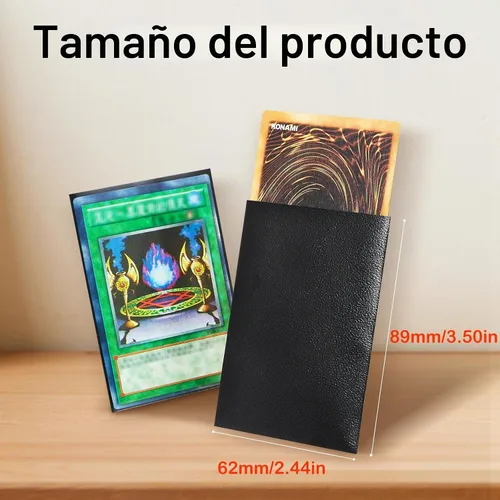 Vista 2 de 1000 fundas para tarjetas Magic the Gathering, FOTEEMO Yugi-oh, fundas para tarjetas pequeñas japonesas, fundas protectoras de tarjetas que protegen