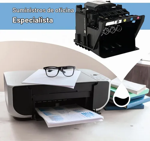 Vista 4 de HP 950 951 Cabezal de impresión HP Officejet Pro 8100 8600 276dw 251dw 8610 8621 8620 cabezal de impresión a
