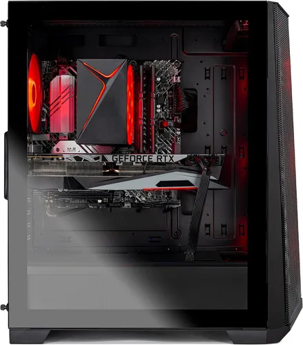 Vista 5 de Skytech Gaming Skytech Chronos Gaming PC de sobremesa – Intel Core i5 12600K 3.7 GHz, NVIDIA RTX 3080, 1TB NVME SSD, 16GB DDR4 RAM 3200, 850W Gold