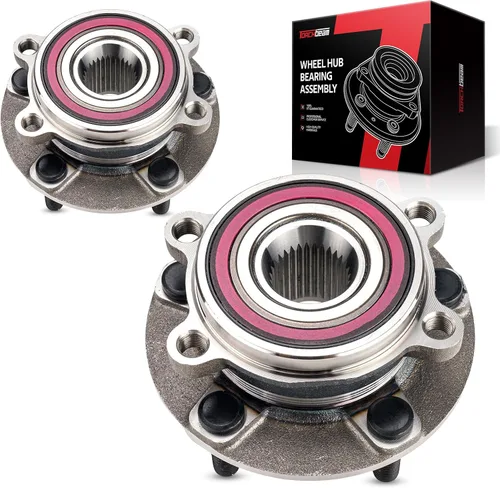 Vista 77 de Torchbeam 515081 4WD Cojinete de rueda delantera y montaje de cubo de repuesto para Ford F-250 Super Duty 2005-2010, Ford F-350 Super Duty 2005-2010