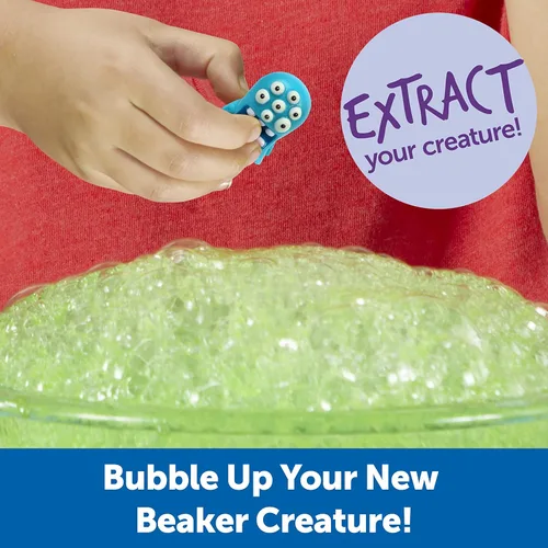 Vista 4 de Learning Resources Beaker Creatures Series 3 - Paquete de 6 cápsulas, juguetes de exploración científica a partir de 5 años, juguetes STEM