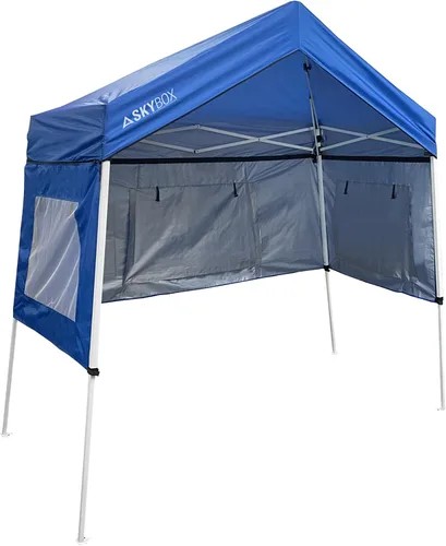 Vista 8 de Caravan Canopy Skybox 3.2 pies x 6.5 pies instantáneo, multiusos, altura