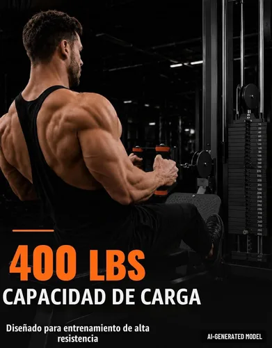 Vista 4 de Fitarc Accesorio de cable con mango de doble fila D para entrenamiento en gimnasio y hogar, accesorio de cable de barra en V con agarres