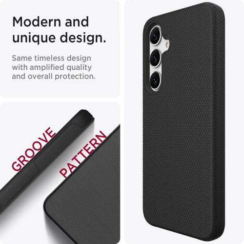 Vista 2 de Miimall Funda delgada para Samsung Galaxy S24 mate, doble capa de policarbonato resistente y TPU [10 pies a prueba de caídas militares]