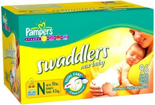 Vista 10 de Pampers Pañales Swaddlers, talla 3, 174