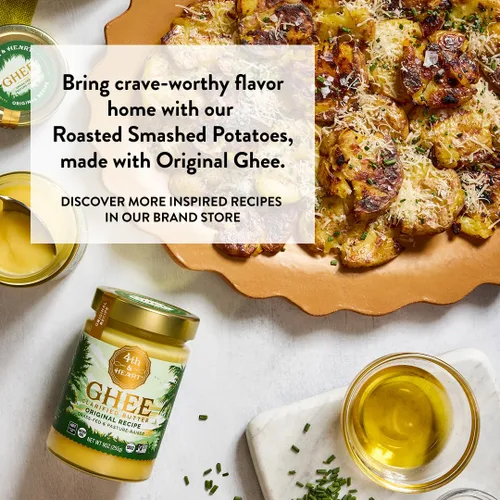 Vista 3 de 4th & Heart Ghee original alimentado con pasto, mantequilla clarificada, 9