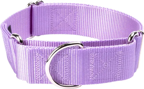 Vista 34 de Country Brook Design - Collar ancho para perro, ajustable para razas grandes - Collar de perro de nailon sólido Martingala