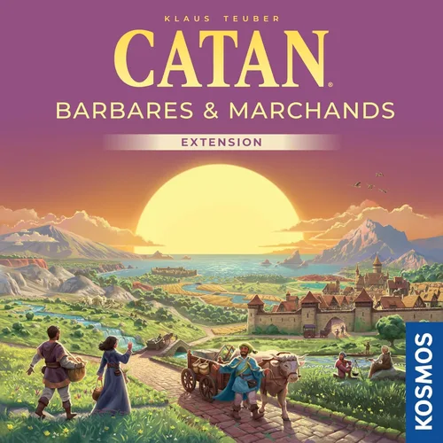 Vista 2 de Juego de mesa CATAN Traders & Barbarians Expansión (6ª edición) Explora nuevas aventuras, juego de estrategia para niños y adultos, a partir de 12
