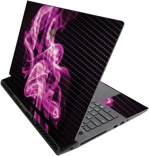 Vista 514 de MightySkins - Skin brillante con purpurina para Alienware M17 R3 (2020) y M17 R4 (2021) - Diversión de los años 90 Acabado duradero con purpurina