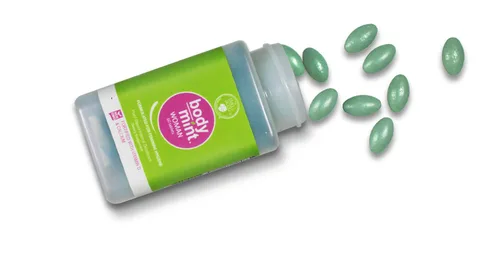 Vista 3 de Desodorante femenino menta, Body Mint Lady , Blanco