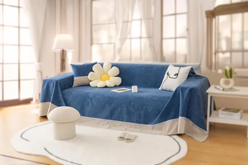 Vista 10 de Funda de sofá impermeable y antideslizante, protector de muebles resistente a las garras para gatos y perros, elegante funda de sofá a prueba