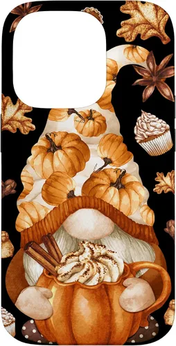 Vista 17 de Cute Fall Yall Pattern Thanksgiving Gnome Love Pumpkin Spice Case for iPhone 17