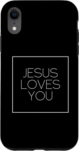 Vista 25 de Jesus Loves You Case for iPhone 17