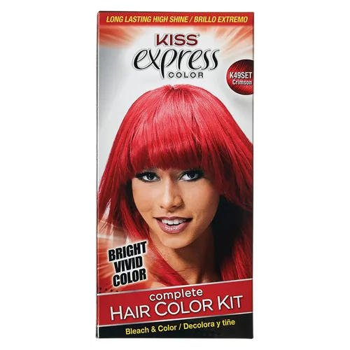 Vista 21 de Kiss Express Color de cabello semipermanente – Tinte vívido y altamente pigmentado para cabello vibrante, fórmula suave, cobertura de canas, pH