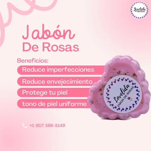 Vista 2 de Jabon De Rosas Lovelida