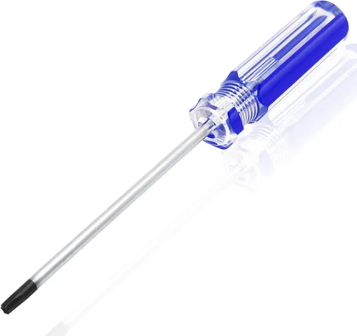 Vista 19 de Bonsicoky Destornillador de seguridad Torx T20 con punta magnética Rojo