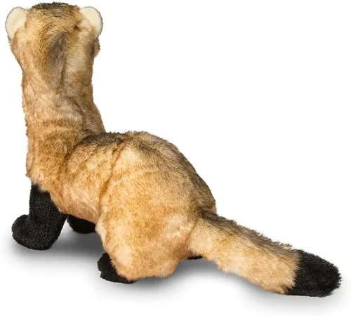 Vista 5 de Douglas Vince - Peluche de hurón con patas negras