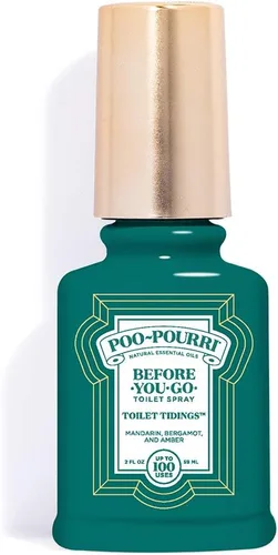 Vista 37 de Poo-Pourri Before-You-Go - Aerosol para inodoro, Bamboo Rain, 2 onzas líquidas, hasta 100 usos, desodorante para baño con aceites esenciales