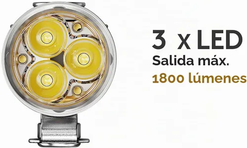 Vista 2 de RovyVon S3 - Linterna EDC de 1800 lúmenes súper brillante USB C recargable compacta LED de bolsillo, cuatro niveles de brillo, modo de memoria