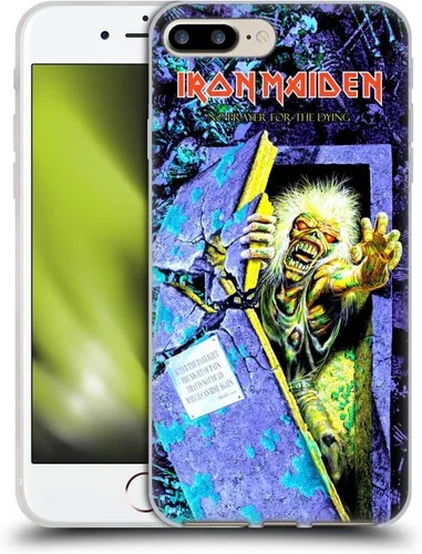 Vista 32 de Head Case Designs Funda de gel suave con licencia oficial de Iron Maiden Brave New World, compatible con Apple iPhone 7 Plus/iPhone 8 Plus Nuevo