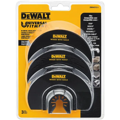 Vista 2 de DEWALT DWA4212-3 Hoja oscilante de corte empotrado (paquete de 15)