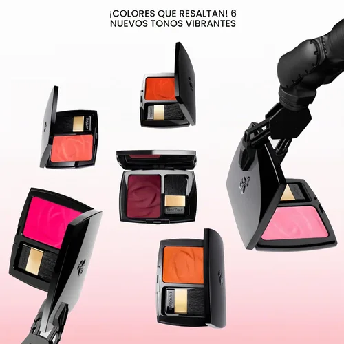 Vista 7 de Lancôme Blush Subtil Blush - Polvo de maquillaje sedoso sin aceite - Rubor facial de larga duración Ultra-Fine Silky Powder Blush for Seamless