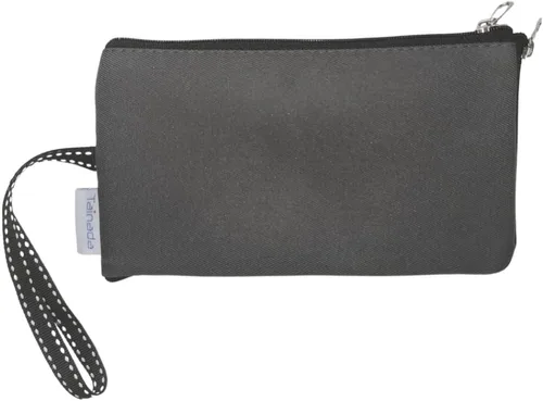 Vista 8 de Tainada Bolso de mano para teléfono para mujer, con doble cremallera, cartera para iPhone 15 Pro Max, 15 Plus, Samsung S23+ Azure Blue