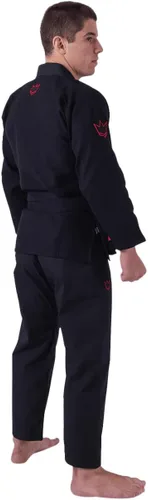 Vista 7 de KINGZ Ultralight 2.0 Brazilian Jiu Jitsu Gi - Men's Premium BJJ Kimono - IBJJF Legal - 420gsm Pearl Weave Pro Competition
