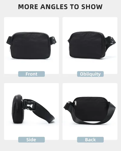 Vista 6 de Cinturones de moda para mujeres y hombres, A-Negro, Deportes